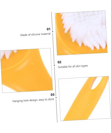 FOMIYES Shell Bath Brush - Silicone Loofa & Exfoliating Scrubber - Buy Online on GoSupps.com