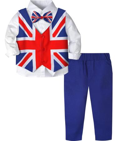Mint Green Baby Boys Gentleman Suit Set | Red Blue 2-3 Years - Buy Online on GoSupps.com