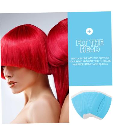 POPETPOP 23 Sheets Double Sided Wig Film Toupee Tape Double Sided Wig Tape Hair Wig Tape Wig Adhesive Tape Two Sided Tape Lace Wig Hair Extension Holder Paper Scalp Double Sided Tape - Buy Online on GoSupps.com