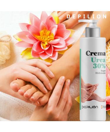 Urea Moisturizing Cream 30% 500ml Super Moisturizing Cream for Feet and Hand with Panthenol Vit E and Urea Skin Protection and Repair Depilion - Buy Online on GoSupps.com