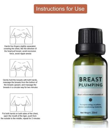 Buy Routinfly Breast Cream & Essential Oil | Natural Breast & Buttocks Enlargement - 20ml - Buy Online on GoSupps.com