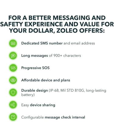 ZOLEO Satellite Communicator: Global SMS Text & Email, SOS Alert, GPS Location - Android iOS Accessory - Buy Online on GoSupps.com