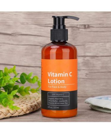 Vitamin C Hydrating Body Lotion - Smoothing & Repairing Skin Care Cream 237 ML | International Shipping - Buy Online on GoSupps.com