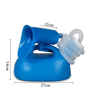 Leakproof Urinal Unisex Urinal Pee Bottle Leakproof Urinal Unisex Portable 3 in 1 Urine for Car Travel - Buy Online on GoSupps.com