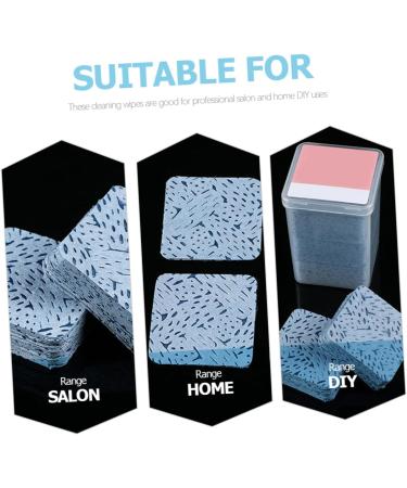 Beaupretty Nail Cotton Pads Boxes Bottle Mouth Wipe Nail Polishes Cleaning Pads Make-up Remover Wiping Cloth Cleaning Pads Nail Polish Cleaning pad lash Cleanser Cotton Pink Cleaner - Buy Online on GoSupps.com