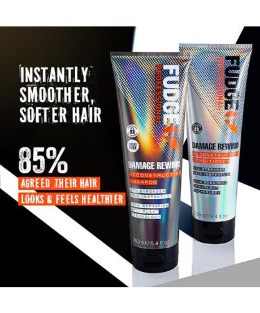 Fudge Professional Damage Rewind Hair Repairing Conditioner 250ml - 90% Stronger Hair Instantly | International Shipping Available - Buy Online on GoSupps.com
