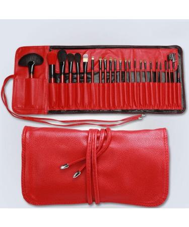 DFHBFG 24 Makeup Brushes Set - Wooden Handle Blush & Makeup Tools for Flawless Application - Buy Online on GoSupps.com