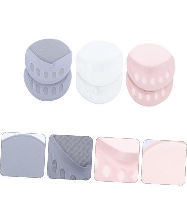 Buy 6 Pairs High Heels Forefoot Metatarsal Pads - Invisible Half Insoles for Women's Boots - Miss Cotton White Shoe Bottom Protector - Buy Online on GoSupps.com