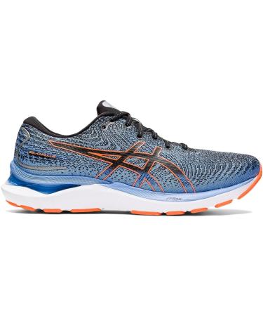 ASICS Men's Gel-Cumulus 24 Running Shoes 10 Black/Shocking Orange - Premium Performance Footwear - Buy Online on GoSupps.com