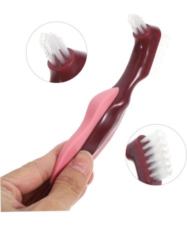 Hoement 4-Piece Dental Prosthesis Cleaning Brush Set | Best Toothbrush for Dentures & Dental Care | International Shipping - Buy Online on GoSupps.com
