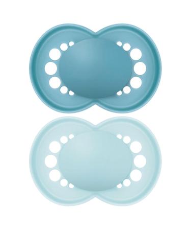 MAM Original Pacifier 18+ Months - 2 Pack Silicone Baby Pacifiers with Sterilization Box - Random Color - Buy Online on GoSupps.com