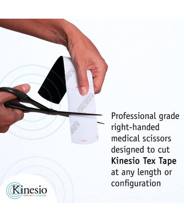 Kinesio Pro Scissors with Holster - Right-Handed Bandage Scissors for Kinesio Tape - Perfect for Therapy & Sports - Buy Online on GoSupps.com