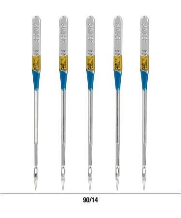 SINGER Ball Point Sewing Machine Needles Size 90/14 - Pack of 5 - Buy Online on GoSupps.com