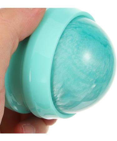 JECOMPRIS Cold Massage Scooterball - Manual Deep Tissue Massage Ball for Sore Muscles & Relaxation | Green Massage Roller for Ice Cream & Warmth - Buy Online on GoSupps.com