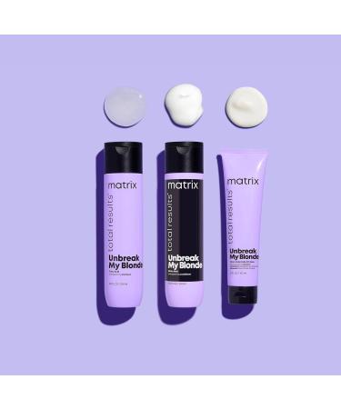 Matrix Unbreak My Blonde Conditioner for Colored & Sensitive Blonde Hair - 150 ml | Nourishing Citric Acid Formula - International Shipping Available - Buy Online on GoSupps.com