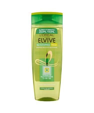 L'Oréal Elvive Delicate Shampoo for Normal to Oily Hair, 300 ml