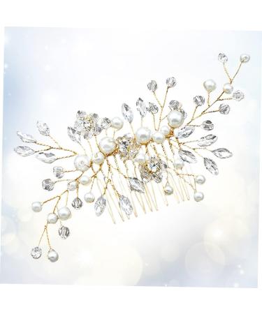 Beaupretty Tiara Women Hairpin Wedding Headpiece Bridal Headdress Bride Insert Comb Bridal Hair Comb Hair Accessories Miss Manual - Buy Online on GoSupps.com