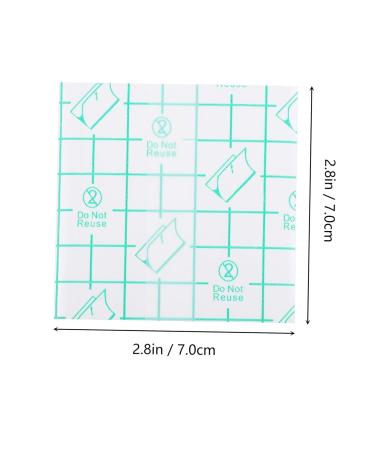 FRCOLOR 200 Pcs Makeup Hand Palette & Adhesive Cosmetic Plates for Foundation Nail Art & Color Mixing - Ideal for Professionals - Buy Online on GoSupps.com