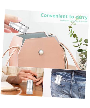 DOITOOL 6 Pcs Tube - Travel Filling Lipstick Stand | Transparent Lipstick Organizer (7.7x3.6cm) for Easy Travel and Storage - Buy Online on GoSupps.com