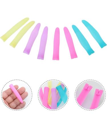 FRCOLOR 4 Pairs Cuticle Nipper Handle Sleeve Siliconescissors Cover Embroidery Scissors with Scissors Handle Nail Scissors Sewing Non-Slip Silicone Cover Silica Gel - Buy Online on GoSupps.com