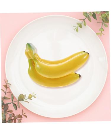 Zerodeko 5pcs Simulated Banana Vegetable Banana Fake Banana Model Fake Fruit Model Pretend Play Fruit Banana Model Decor Fake Fruit Playing Toy Simulation Banana Ornaments Foam Household As Shownx5pcs 18.5X10CMx5pcs - Buy Online on GoSupps.com