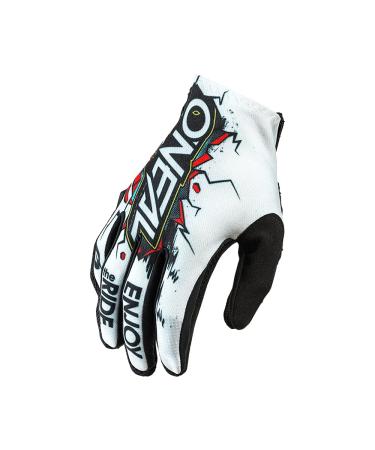 O'neal |Bicycle & motocross gloves |Children |MX MTB DH Fr Downhill Freeride |Durable flexible materials ventilated hand top |Matrix Youth Glove XL white
