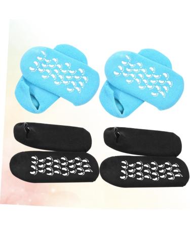 Housoutil 2 Pairs Feet Moisturizer Socks Womens Footies Socks Womans Socks Womens Socks Spa Socks Women Moisturizing Sock Short Sock Foot Care Sock Moisturizing Socks Nursing Socks Women's - Buy Online on GoSupps.com