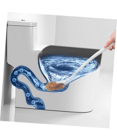 Solustre 2-Pack Toilet Brush Set - No Loss Toilet Cleaner & Gap Brushes for a Spotless Bathroom - White PP Handle - Buy Online on GoSupps.com