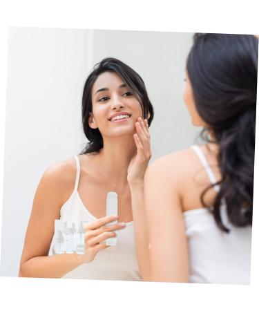 MAGICLULU 2 Sets Bottle Set Travel Foaming Bottle Mini Plastic Travel Bottle Travel Sub Bottle Travel Toiletry Makeup Travel Containers Small Toiletry Bottle Lotion Cream Bottle Pe White - Buy Online on GoSupps.com