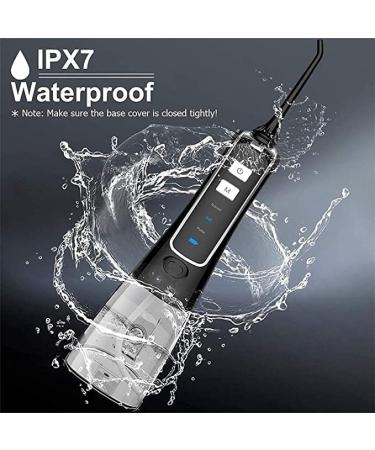Portable Cordless Water Flosser - Waterproof Dental Oral Irrigator for Effective Teeth Cleaning | Space-Saving Design | International Shipping Available - Buy Online on GoSupps.com