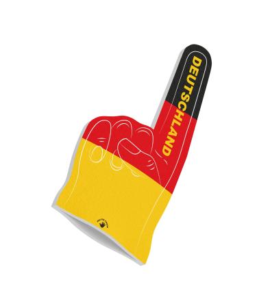 High Five Fingers EM 2024 European Championship Flag Fan Articles |Foam hand for games stadium events |One size |44 x 22 x 2.5 cm Germany
