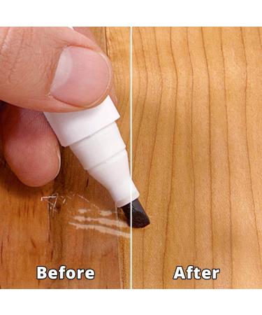 Rejuvenate Wood Furniture & Floor Repair Markers - 6 Colors for Scratches | Maple Oak Cherry Walnut Mahogany Espresso & Crayon Set - Buy Online on GoSupps.com