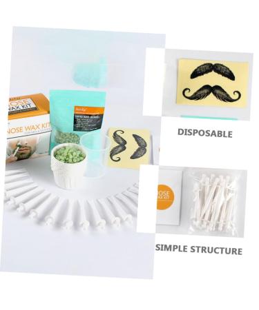 Fomiyes Nose Hair Removal Wax Set - Multi-Purpose Wax Bar & Cleaning Set for Smooth Results - Buy Online on GoSupps.com