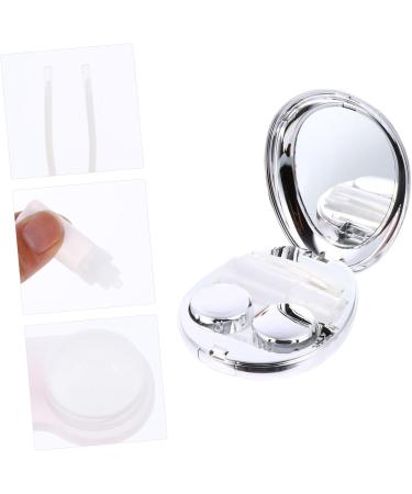 Buy HomsfoU 3-Pc Osterei Glasses Case Set - Travel-Friendly Durable ABS with Tweezers & Lens Holder - Buy Online on GoSupps.com
