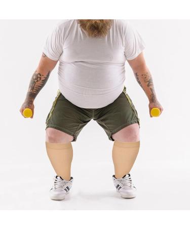Miniclos Compression Stockings for Thick Calves | Plus Size XXLarge-3XL | Optimal Comfort for Travel & Sports - Buy Online on GoSupps.com