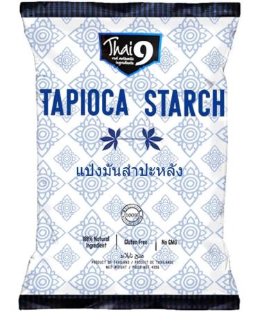Thai 9 Variety of Premium Flours - Tapioca Starch Glutinous Rice Flour & Rice Flour 400g (Pack of 3) NO ARTIFICIAL 3 Assorted Flour (Pack of 3) - Buy Online on GoSupps.com