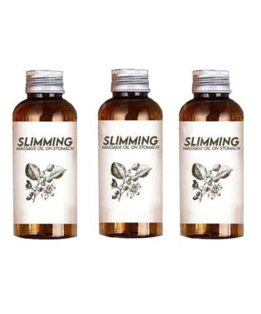 30ml natural herbal massage oil spa massage oil anti-cellulite massage oil fat burning massage oil for cellulite and losing weight for men and women (3PCs) 3 pieces