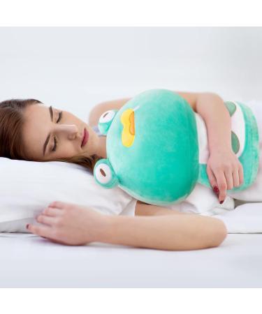 Mewaii 14'' Soft Green Frog Mushroom Plushie Stuffed Animal Sleeping Pillow Toy - 14 Inch - Buy Online on GoSupps.com