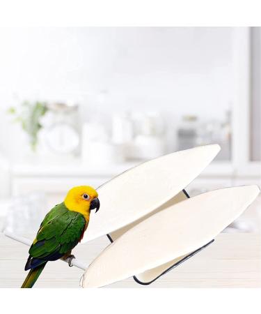 Rosavida 3 Piece Cuttlebone for Cockatiels, Birds, Reptiles, Turtles, Snails - Natural Polished Cuttlebone for Optimal Calcium & Mineral Supply - 5.5-6.5 Inch - Buy Online on GoSupps.com