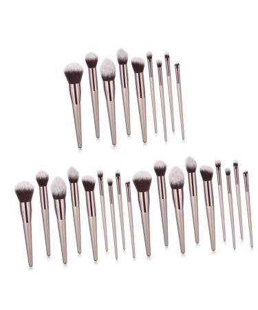FRCOLOR Cosmetics Brush Kit 27 Pcs Women s Suits Ladies Suits Cosmetics Brush Makeup Brush for Woman Powder Brush Professional Makeup Brush Major Bamboo Makeup Brush Sets Makeup Tool Set