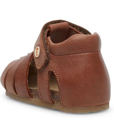 Falcotto Alby Closed Toe Leather Sandals - Brown (UK 4) - Buy Online on GoSupps.com