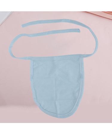 Trachenostomy Neck Stoma Protection - Cotton Ear Cover Shield | Dustproof Trachea Care Accessories - Blue - Buy Online on GoSupps.com