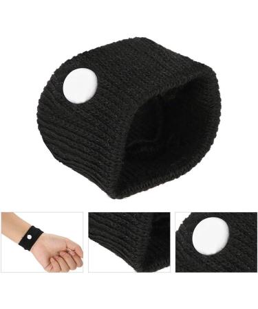 TMISHION Anti Nausea Wristbands for Travel Motion - Acupressure Bracelet for Adults - 1 Pair Black - Buy Online on GoSupps.com
