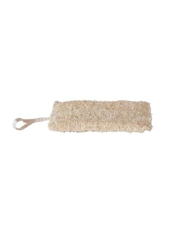 Shop Creative Co-Op Natural Bathroom Loofah with Cotton Hanger - Eco-Friendly & Exfoliating | International Shipping Available - Buy Online on GoSupps.com