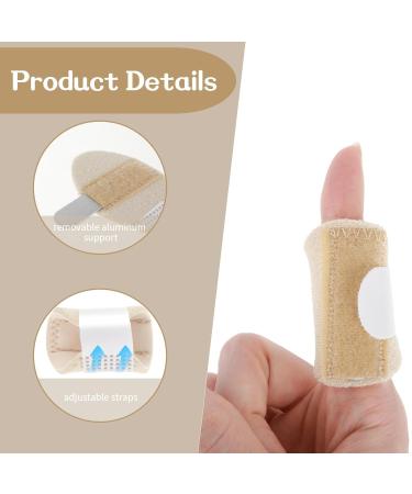 Buy Sibba 5 Pcs Thumb & Pinky Finger Splints | Adjustable Finger Brace & Knuckle Sleeves for Arthritis Relief - Breathable Support & Stabilization - Buy Online on GoSupps.com