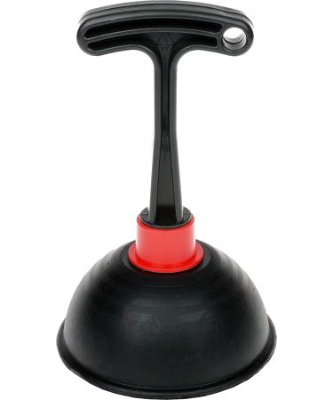 OFXDD Kitchen Plunger - Compact Handle Plunger for Toilet - Small Bathroom Cup Plunger - Short Standard Sink Plunger