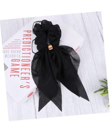 Hair Tie Hair Scarf Ties for Women Hair Bobbles Bands Chiffon Bow Scrunchies Ribbon Hair Scrunchies Hair Wraps for Women Lace Headbands Scrunchies for Girls Bow Tie Miss Ponytail - Buy Online on GoSupps.com