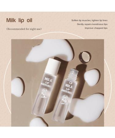Sonew 2pcs Roll On Lip Oil Set | Moisturizing Lip Balm for Dark Lips | Unisex Lip Care Daily - Buy Online on GoSupps.com