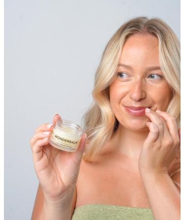 WONDERBALM LIMITED Multi Use Balm All in One Skin Cream Moisturizer for Hair Cuticles Lips and Body Moisturizing Fast Absorbing NonGreasy Olive Oil Shea Butter Vegan Natural Ingredients 20 ml - Buy Online on GoSupps.com