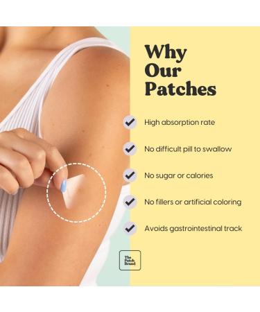 Patch Brand Wellness Support Patches | Natural & Balanced Ingredients | Plant-Based, Cruelty-Free & Water-Resistant - Buy Online on GoSupps.com